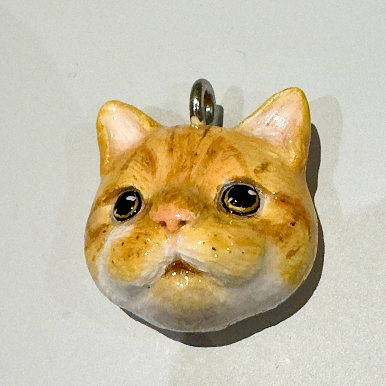 Handmade Clay Pet Pendant image 1
