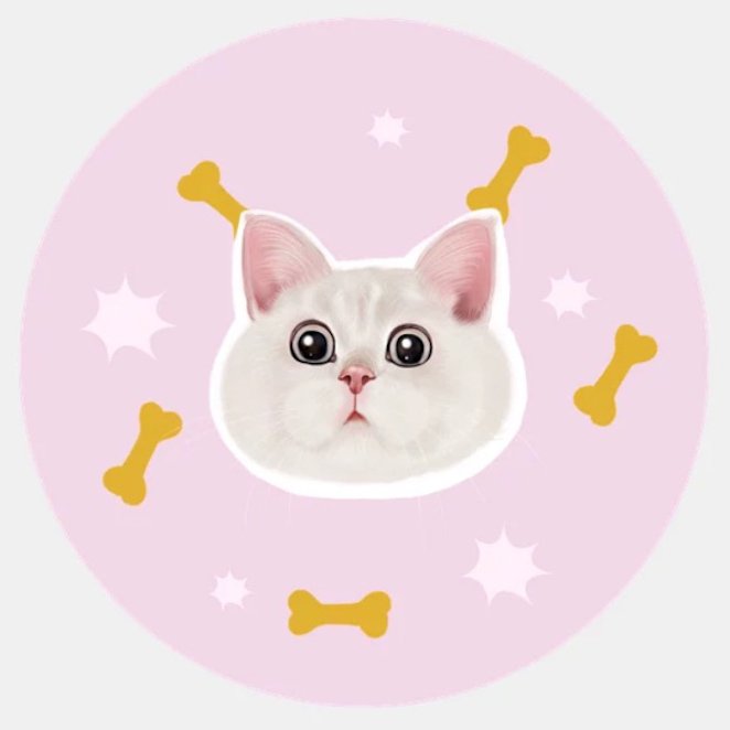 Iconic Pet Carpet - 80cm*80cm, Stellar Paws image