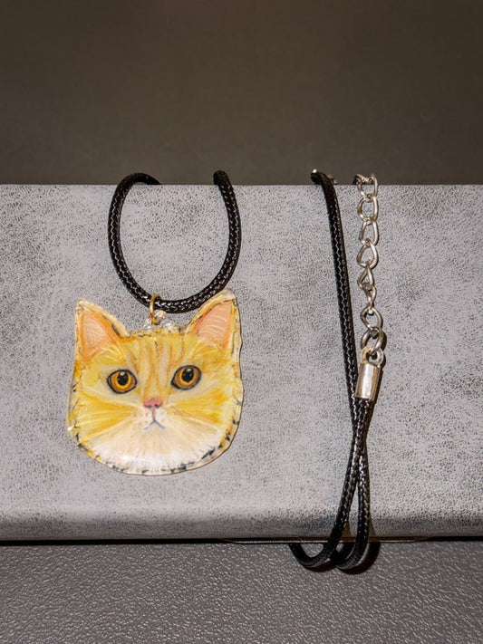 Iconic Hand Drawn Pet Necklace image 0