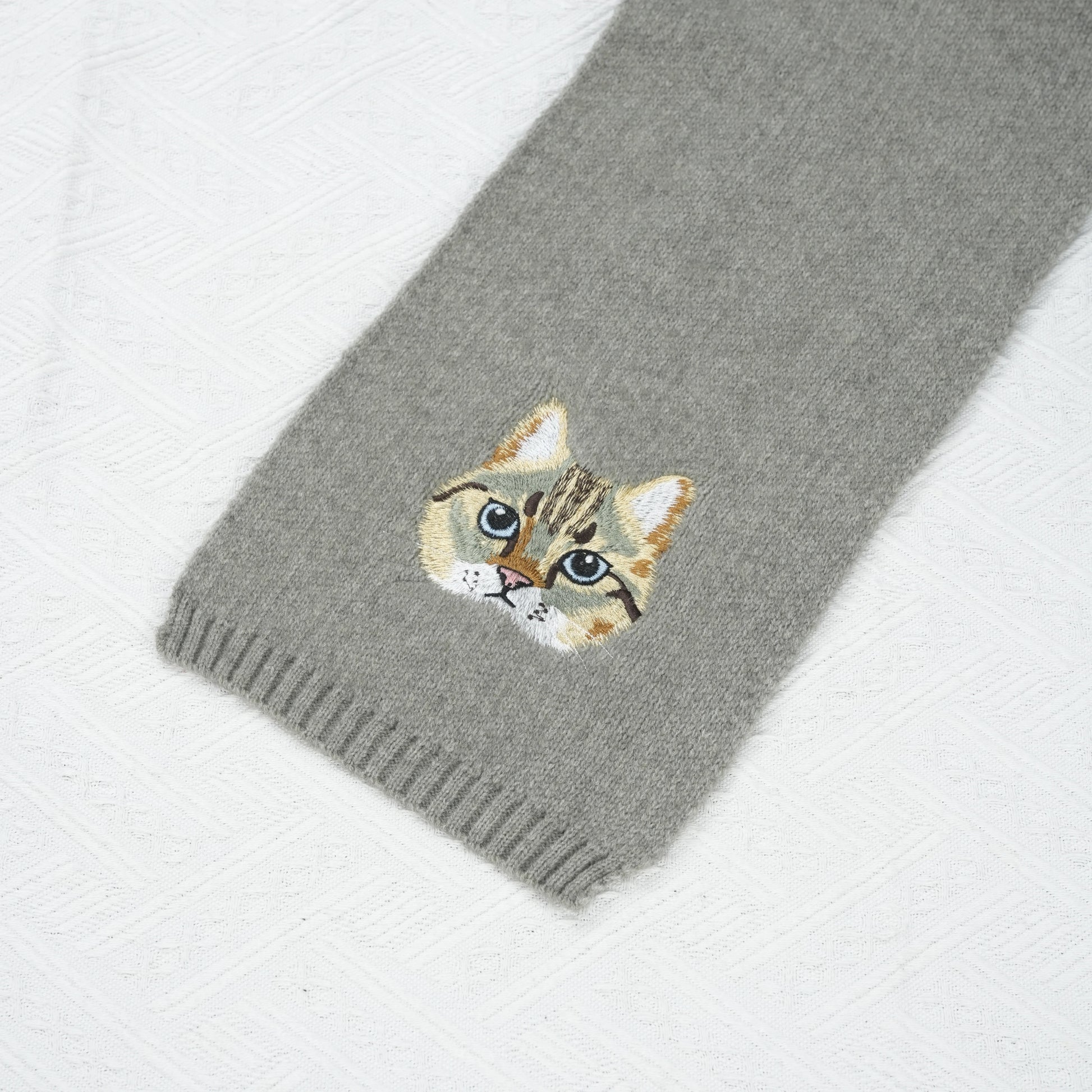 Iconic Custom Embroidered Pet Portrait Scarf image 12