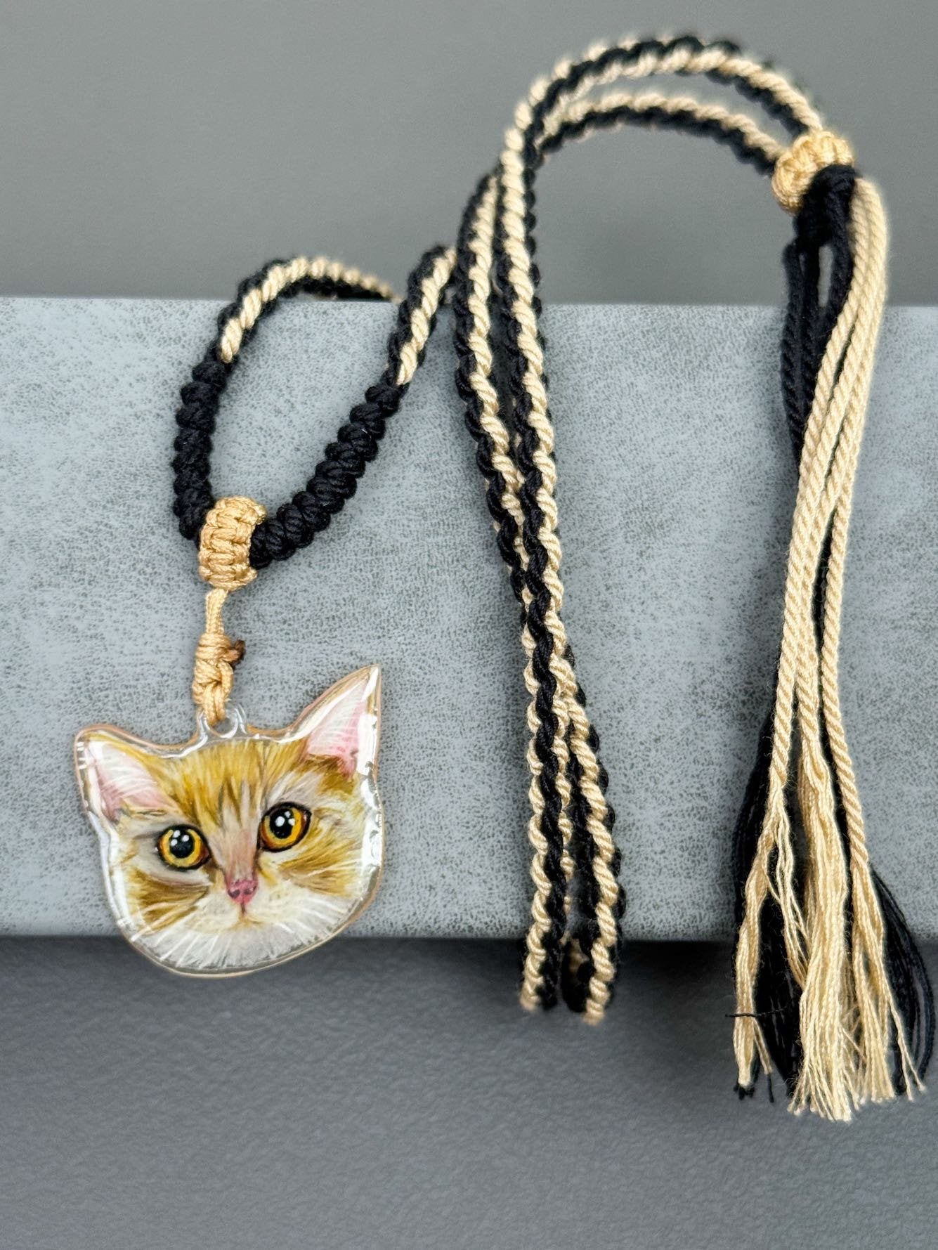 Iconic Hand Drawn Pet Necklace image 1