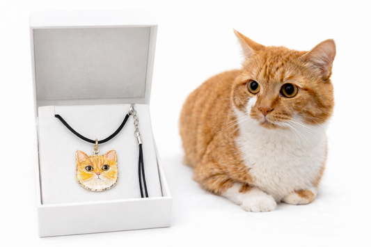 Iconic Hand Drawn Pet Necklace