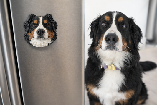 Iconic Pet Portrait Fridge Magnet