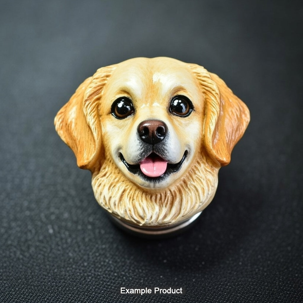 Iconic Pet Portrait Fridge Magnet
